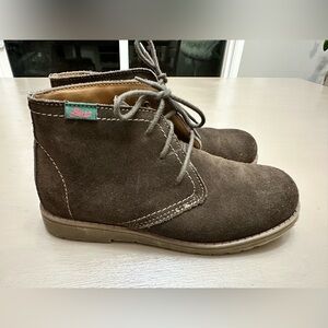 Bass Boy's Leather/Suede Chukka Boots Brown Size 6M